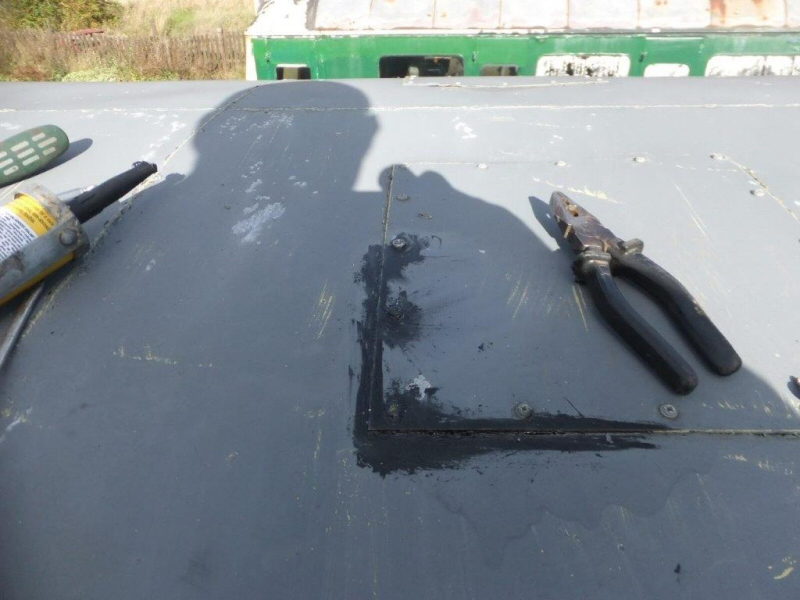 Class 100 resealing a roof vent